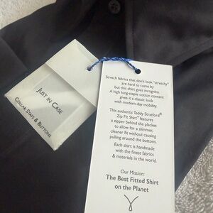 Men's Long Sleeve Shirt - Black